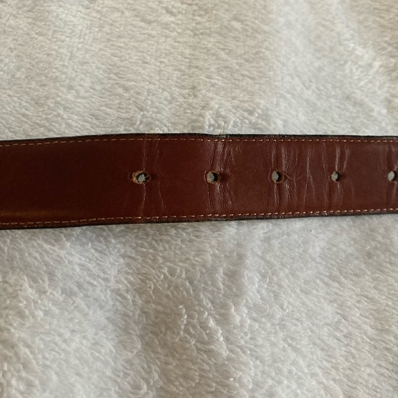 COACH Burnished Cowhide Belt - Picture 5 of 7